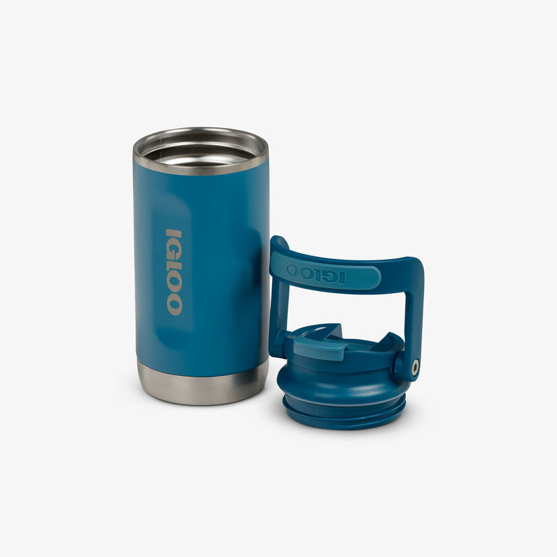 12 Oz Flip ‘n’ Sip Tumbler - Modern Blue