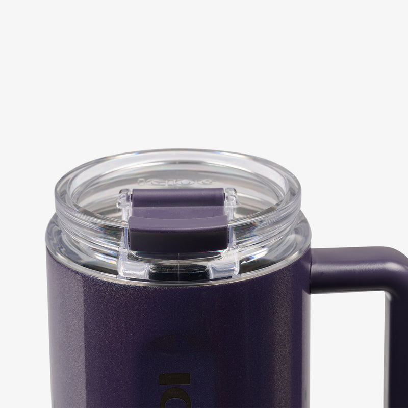32 Oz Flip ‘n’ Sip Travel Mug - Skeleton Glow