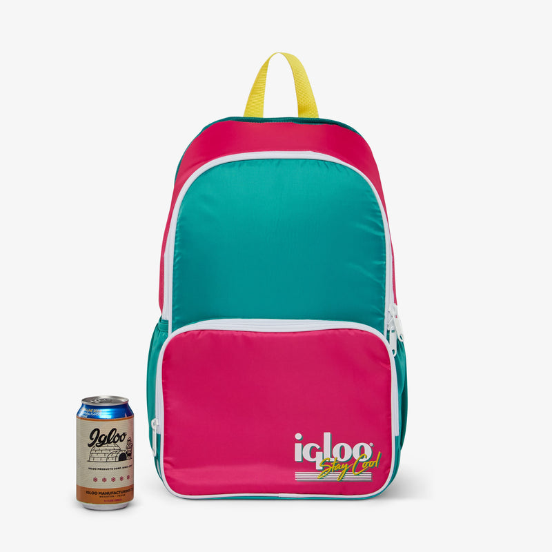 Retro Backpack Cooler - Tie-Dye