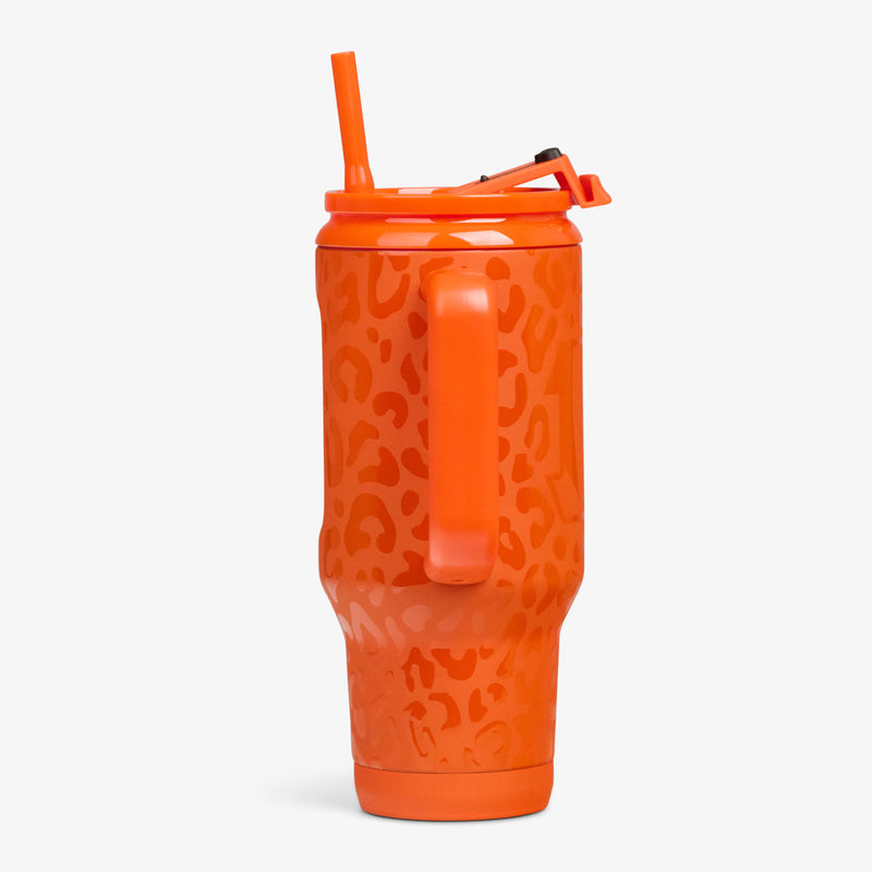 NFL 32 Oz Leopard Flip ‘n’ Sip Travel Mug - Cowboys