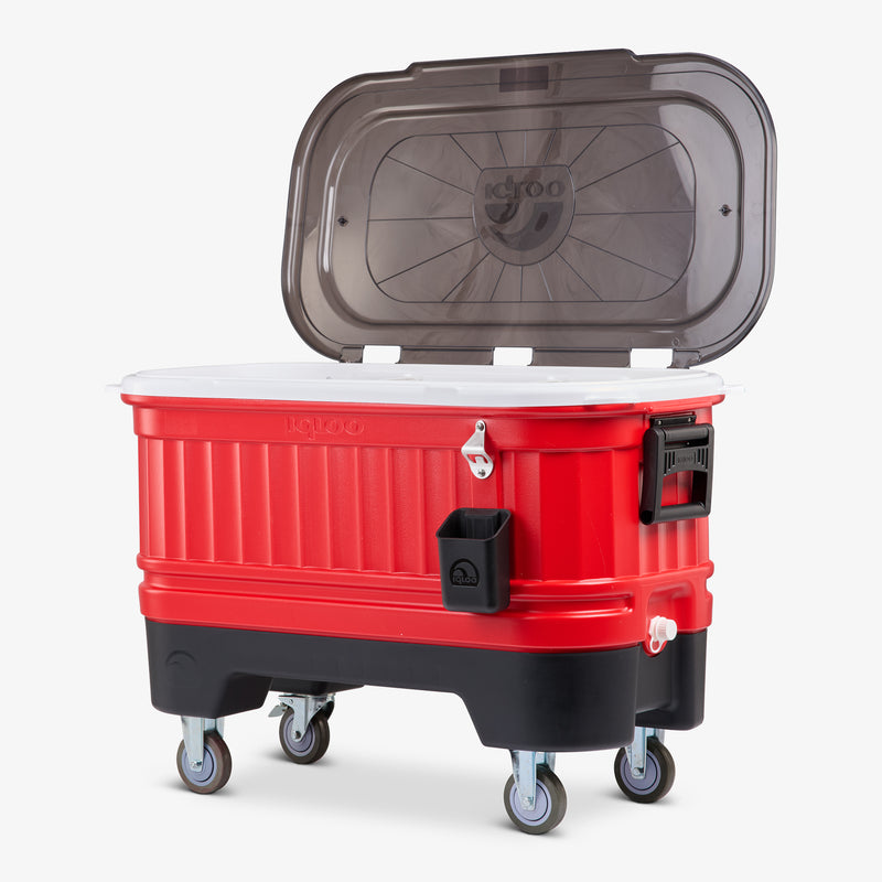 Party Bar 125 Qt Cooler - Oil Green