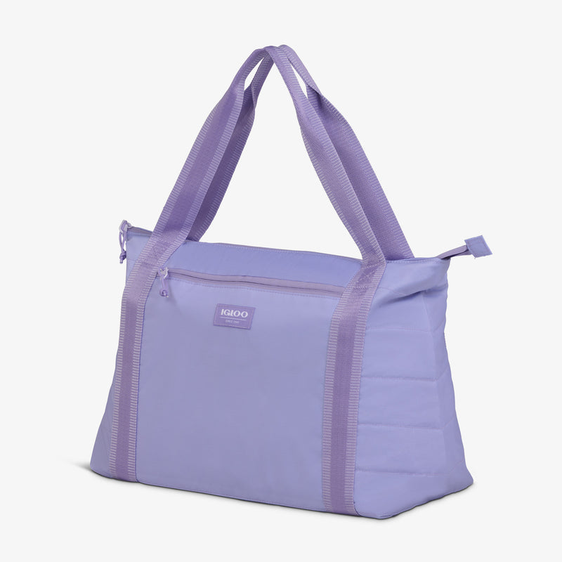 Packable Puffer 20-Can Cooler Bag - Magenta
