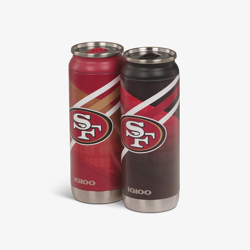San Francisco 49ers Home & Away 16 Oz Can 2-Pack