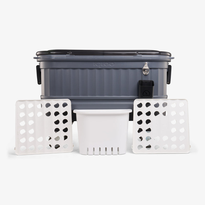 Party Bar 125 Qt Cooler - Oil Green