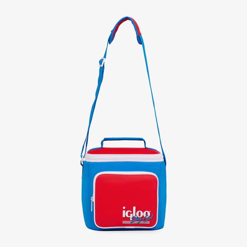 Retro Square Lunch Bag - Psychedelic Daisy