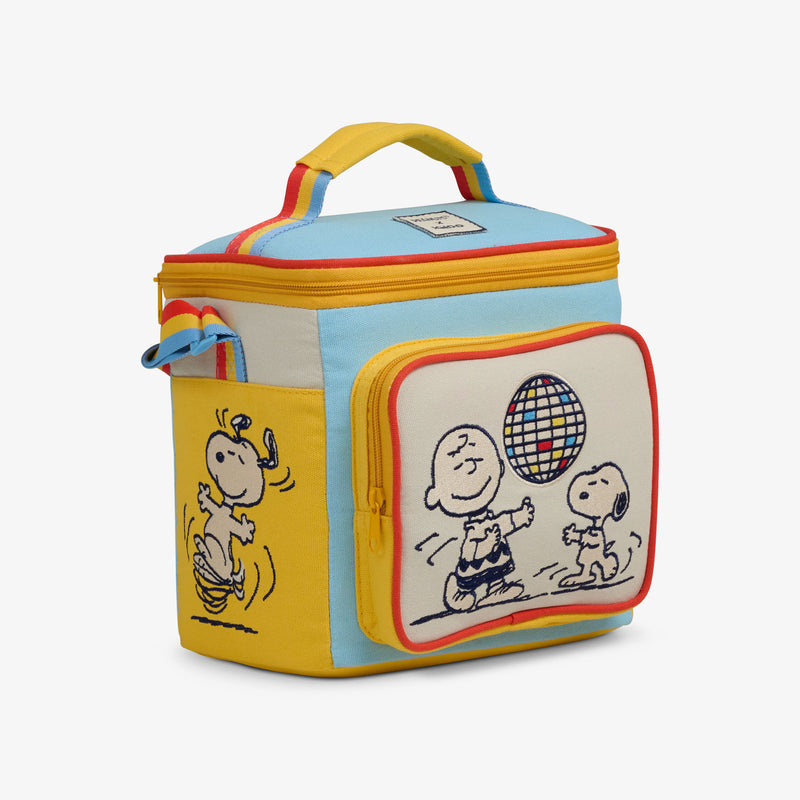 Snoopy Disco Party Square Lunch Cooler Bag